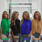 🔥Factory Direct Sales🔥 Damers eleganta mock-neck-topp