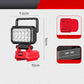 💡180° Draaibare LED Werklamp - Met Dual USB Powerbank Functie - Robuust & Draadloos - Universele Accu Compatibiliteit - Voor Garage, Bouw & Camping