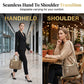 👜 48% RABATT NU! ✨ Dam Handväska med Topphandtag – V-sömnad, Guldbeslag & Flera Fack – Elegant & Rymlig för Arbete, Shopping eller Utekväll 💼