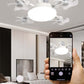 🌀48% RABATT NU! 💡 Takfläkt med E27-fattning – Tyst 2-i-1 LED-fläkt med Fjärrkontroll – Svalka & Ljus i Ett 🏠