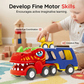 🦕🚛Double-Decker Dinosaur Transport Truck Toy