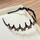 Wavy Crystal Headband Set – Lätt, halkfritt och flickaktigt hårsmycke, glittrande vågformad hårband med kristalldetaljer för bröllop och vardagsbruk, flickaktiga och feminina accessoarer