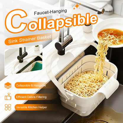 ✨48% RABATT NU! ✨🧼Hopfällbar sil för diskhon – fångar matrester ， perfekt för små kök 🏠