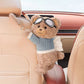Adorable Bear Plush Car Tissue Holder