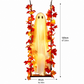 🔥🎁Nyhet 48 % RABATT🔥Hängande Halloween-spöke på Gunga med Fjärrkontroll LED och Lönnlöv