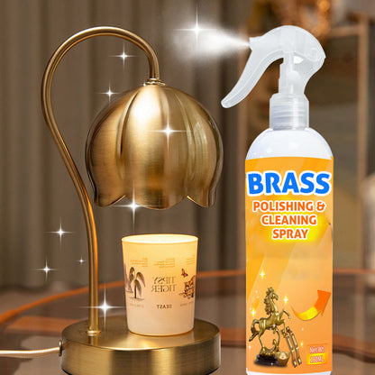 ✨REA! Omedelbar poler- & rengöringsspray för mässing – organisk skonsam formula, tar bort missfärgning utan skrubbning!