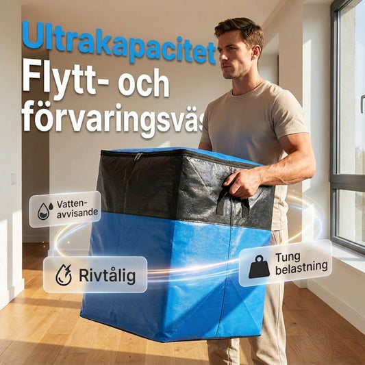 🧳 Över 50 000 sålda! 📦 48% RABATT! 🔥 Hopfällbar förvarings- och flyttväska 🏠